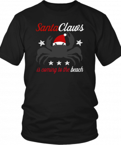 Santa Claws Is Coming To The Beach 2019 T-Shirt