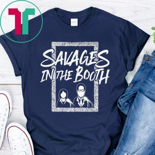 Mens Savages In The Booth Shirt