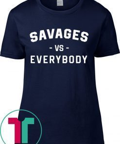 NY Yankees Savages Vs Everybody Shirt for Mens Womens Kids