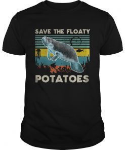 Save the floaty Potatoes vintage shirt