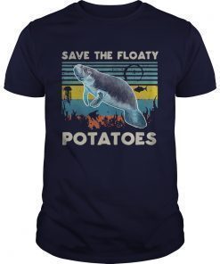 Save the floaty Potatoes vintage shirts