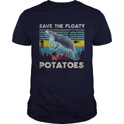 Save the floaty Potatoes vintage shirts