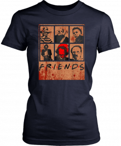 Scary Friends Horror Movie Creepy Halloween 2019 T-Shirt