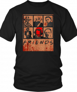 Scary Friends Horror Movie Creepy Halloween 2019 T-Shirt