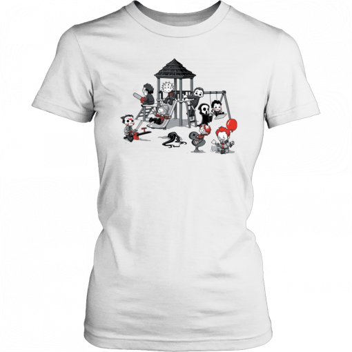 Scary Playground Puppet Doll Horror Unisex 2019 T-Shirt