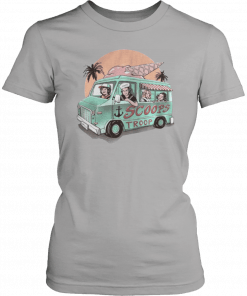 Scoops troop ice cream truck shirt mens Unisex T-Shirt