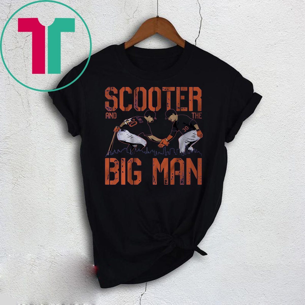 Scooter and The Big Man Michael Conforto and Pete Alonso New York Mets shirt  - Kingteeshop