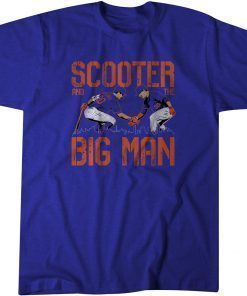 Scooter and the Big Man Shirt, Pete Alonso, Michael Conforto