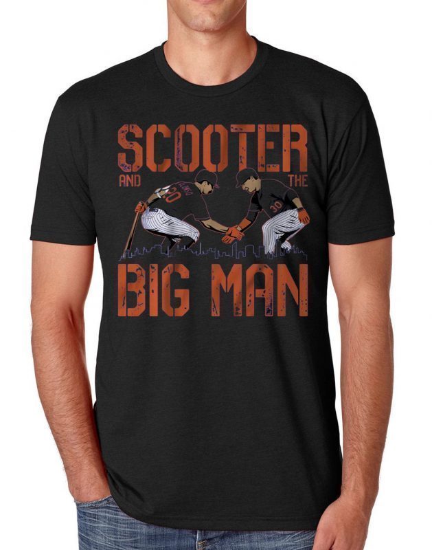 Scooter and the Big Man Shirt, Pete Alonso, Michael Conforto