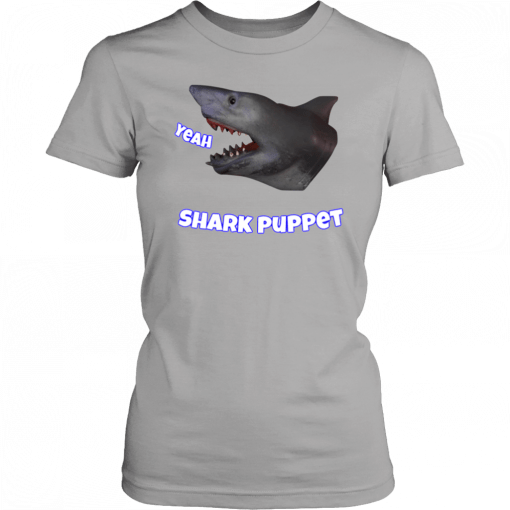 Shark puppet shark merch Funny Tee Shirt