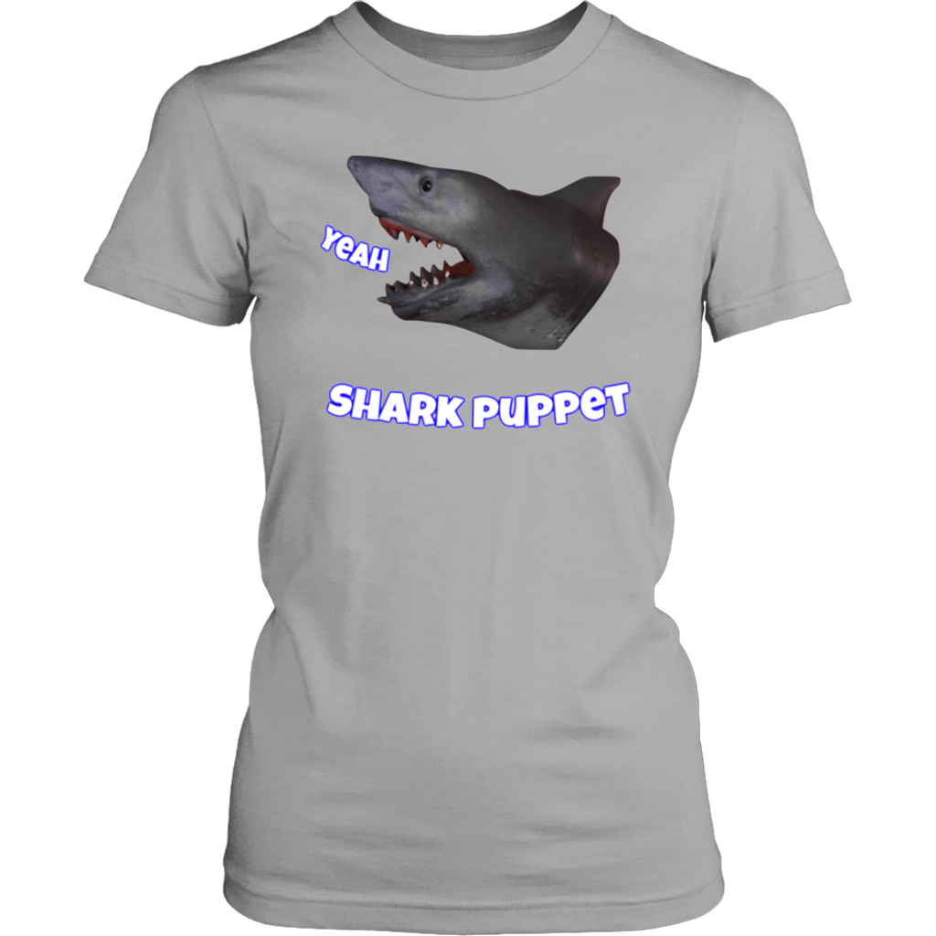 Shark puppet shark merch Funny Tee Shirt Hoodie Tank-Top Quotes