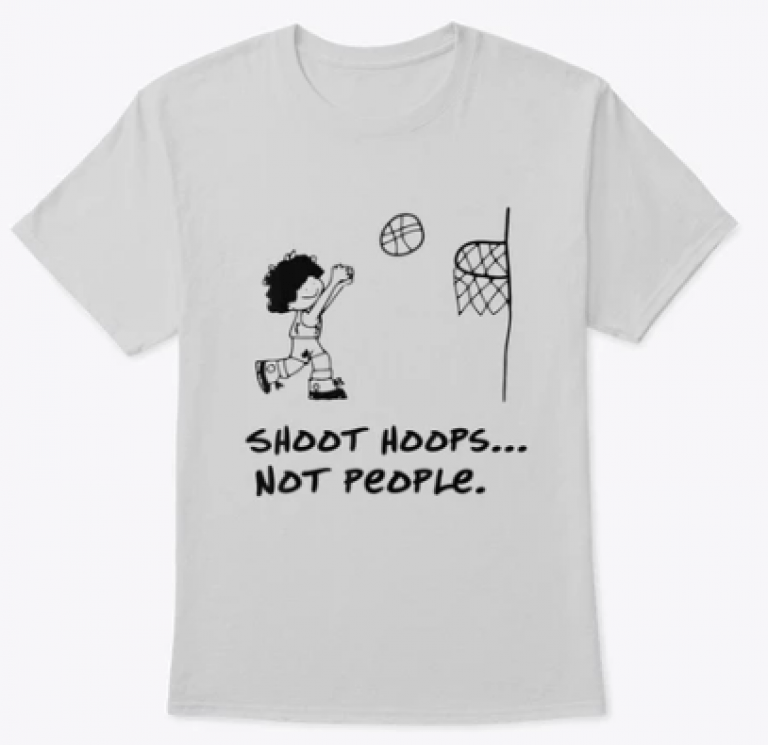 Shoot Hoops Not People Shirt