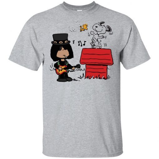 Slash and Snoopy shirt