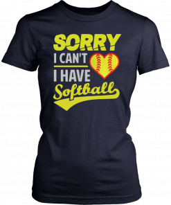 Softball Sorry I Cant I Have Softball T-Shirt