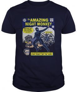 SpiderMan the amazing night monkey behold your friendly European hero shirts