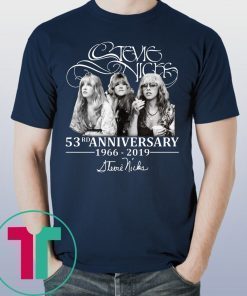 Stevie Nicks 54rd Anniversary Tee Shirt for Mens Womens Kids