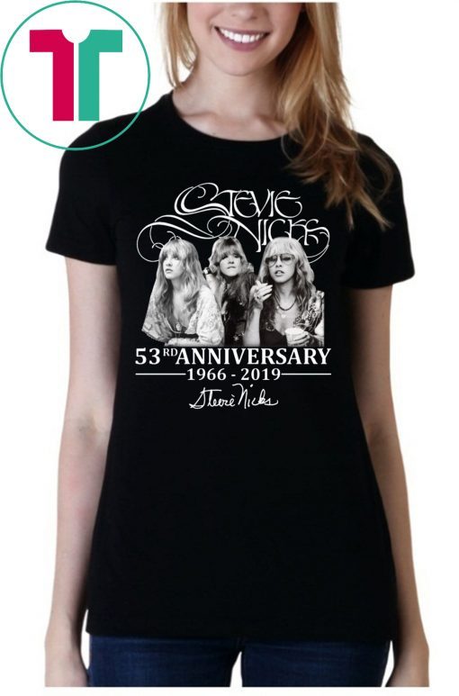 Stevie Nicks 54rd Anniversary Tee Shirt for Mens Womens Kids