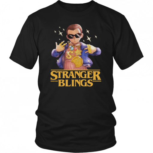 Stranger Things Stranger Blings Unisex Tee Shirt