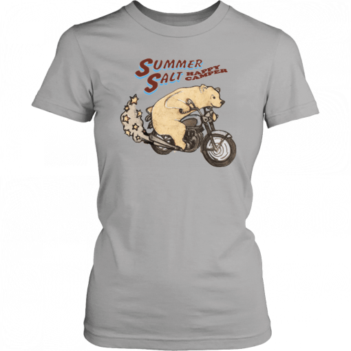 Summer salt merch happy camper bear 2019 T-Shirt