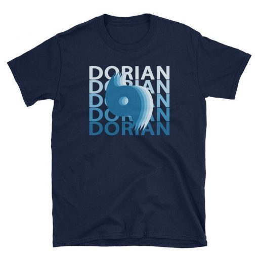 Hurricane Dorian Short Sleeve Unisex Tee Shirt