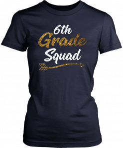 Team 6th Grade Shirt Sixth Teacher Student Arrow T-Shirt