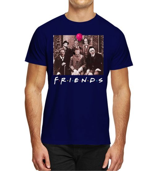 Team Psychodynamics Horror Characters Friends Classic T-Shirt