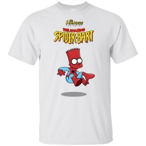 The Avengers Featuring The Amazing Spider Bart T-Shirt