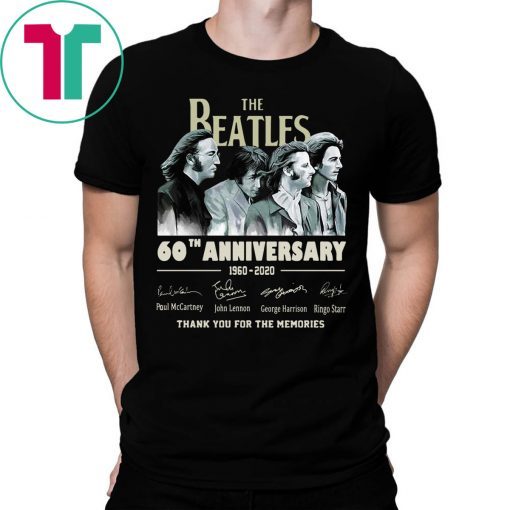 The Beatles 60th Anniversary Tee Shirt