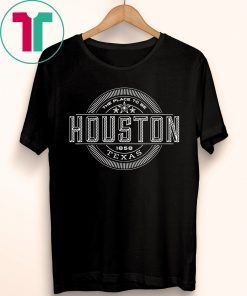 The Place To Be Houston Texas W T-Shirt