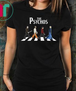 The Psychos Psychodynamics Horror Characters Halloween Shirt