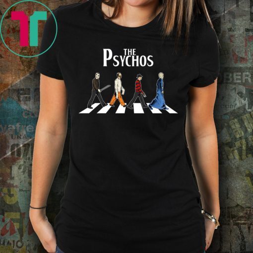 The Psychos Psychodynamics Horror Characters Halloween Shirt