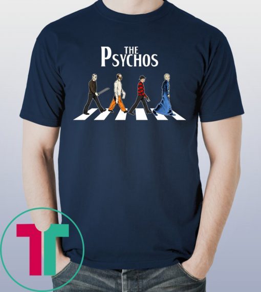 The Psychos Psychodynamics Horror Characters Halloween Shirt