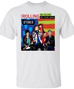 The Rolling No Filter Us Tour 2019 Stones shirt