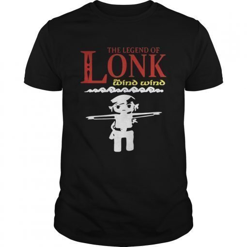 The legend of lonk the wind wind shirt