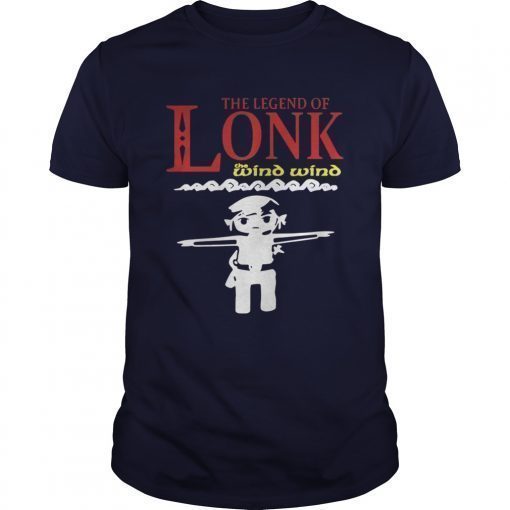 The legend of lonk the wind wind shirts