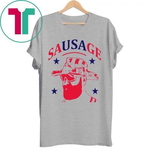 The saUSAge Anthony Sherman T-Shirt for Mens Womens Kids