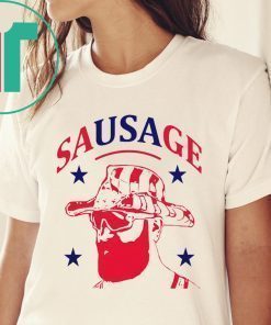 The saUSAge Anthony Sherman T-Shirt for Mens Womens Kids