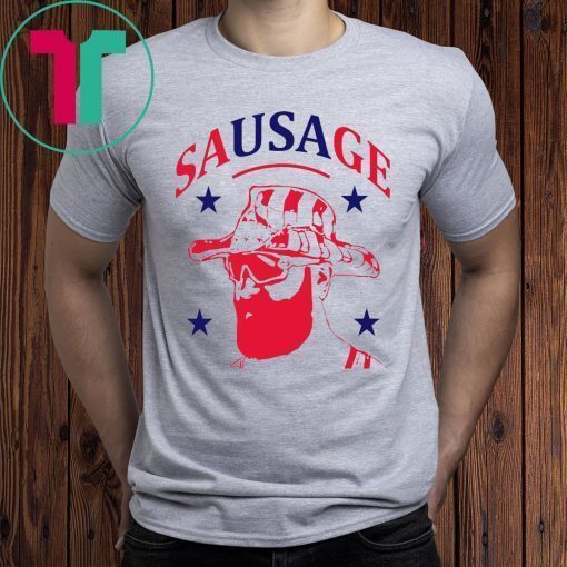 The saUSAge Anthony Sherman T-Shirt for Mens Womens Kids