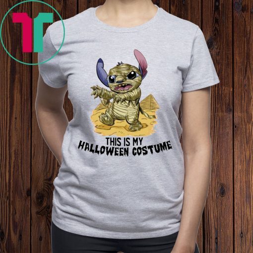 This Is My Halloween Costume Mummy Stitch 2019 Shirt