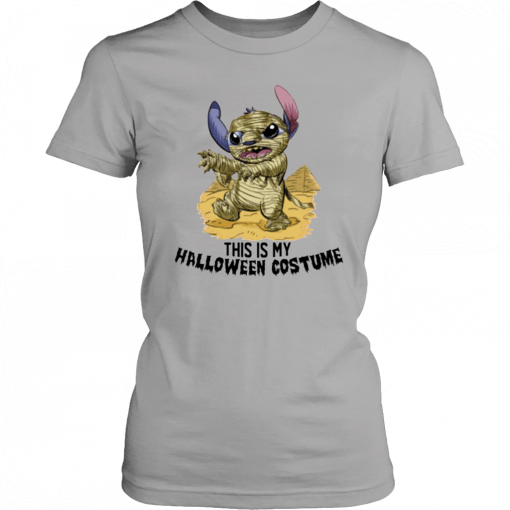 This Is My Halloween Costume Mummy Stitch T-Shirt