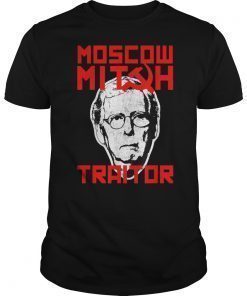 Traitor Moscow Mitch Liberal Political T-Shirt