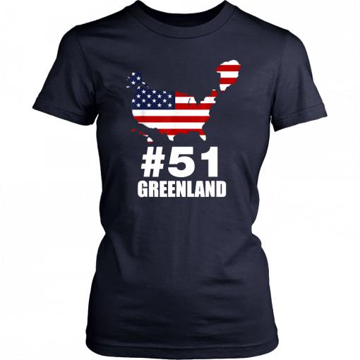 Trump Nrcc Greenland USA Vintage Flag Tee T-Shirt #51 state 2019 T-Shirt