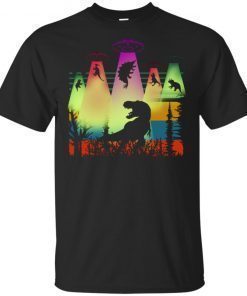 UFO dinosaur vintage shirt