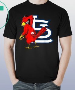 Cardinal Sports T-Shirt St. Louis Baseball Mascot T-Shirt