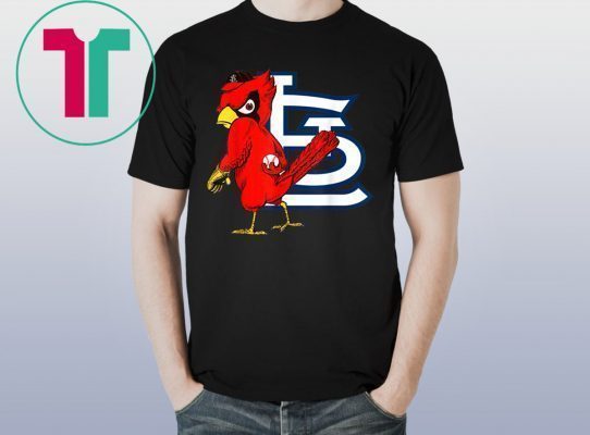 Cardinal Sports T-Shirt St. Louis Baseball Mascot T-Shirt