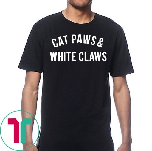 Cat Paws and White Claws Unisex Tee Shirt