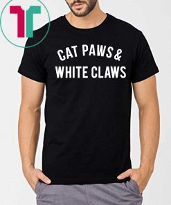 Cat Paws and White Claws Unisex Tee Shirt