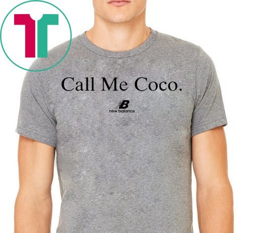 Womens Call Me Coco Shirt Coco Gauff T-Shirt