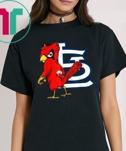 Cardinal Sports T-Shirt St. Louis Baseball Mascot T-Shirt