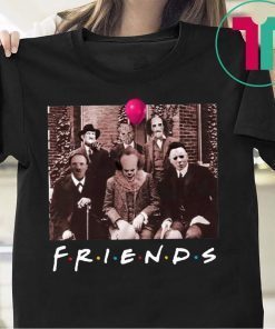 Friends IT Spooky Clown Jason Squad Horror Unisex 2019 Tee Shirts